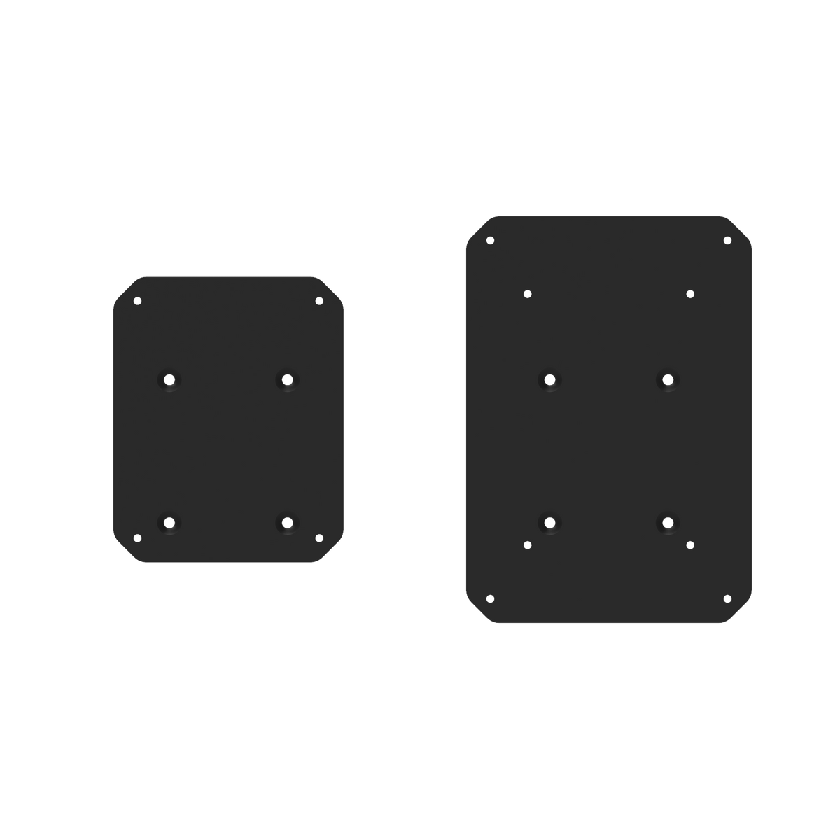 Kanto SX26 26" Tall Fillable Speaker Stands with Isolation Feet - Pair, Black