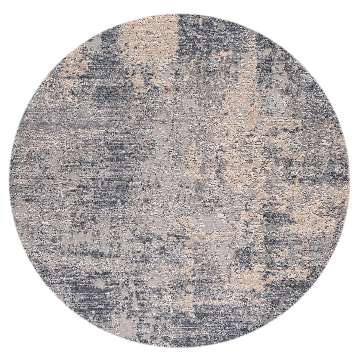Siena 343 Smoke Round Rug