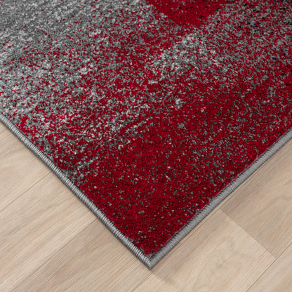 Slate 766 Red Contemporary Rug