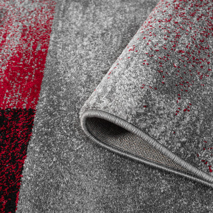 Slate 766 Red Contemporary Rug