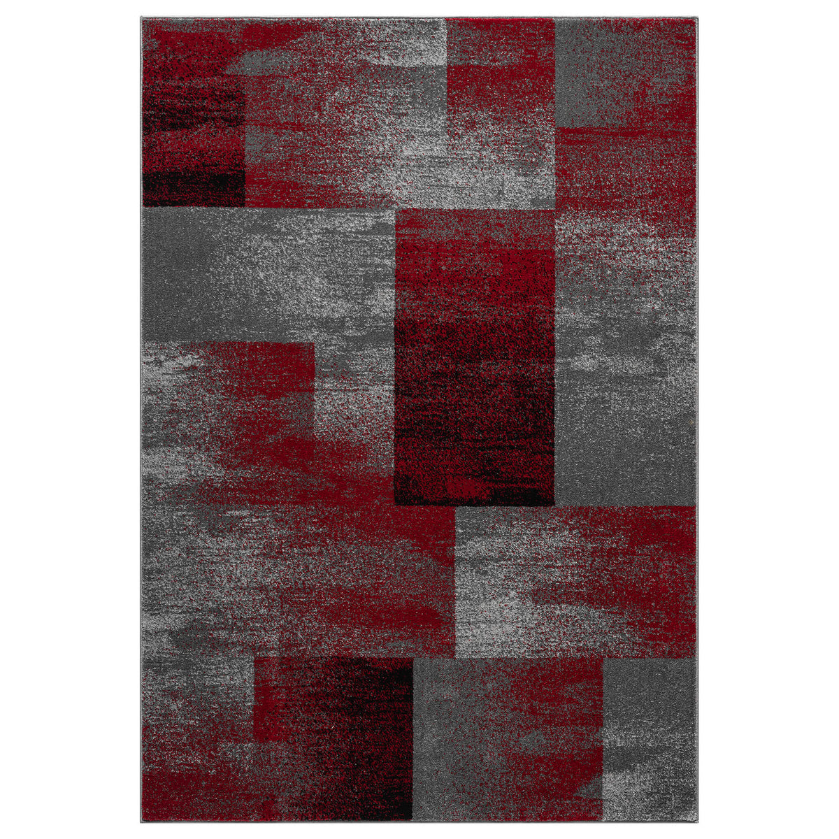 Slate 766 Red Contemporary Rug