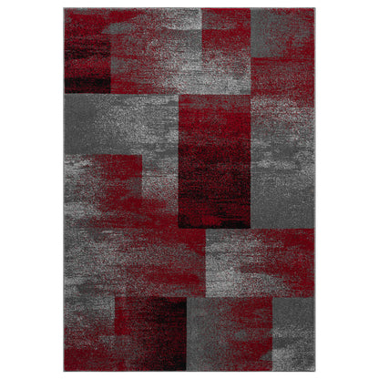 Slate 766 Red Contemporary Rug