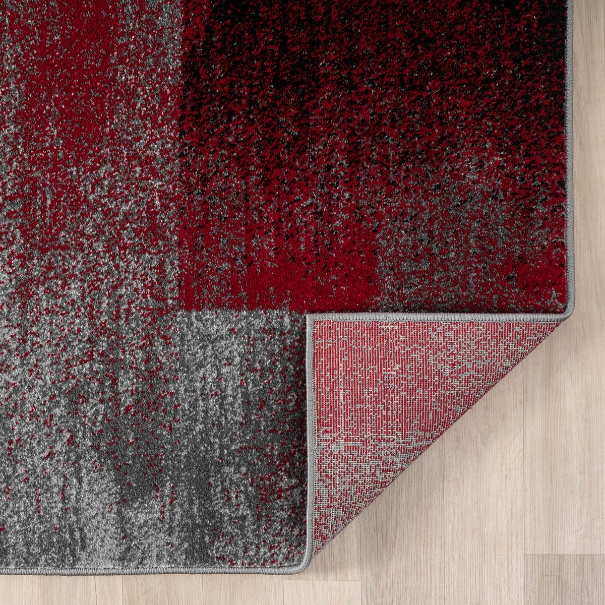 Slate 766 Red Contemporary Rug