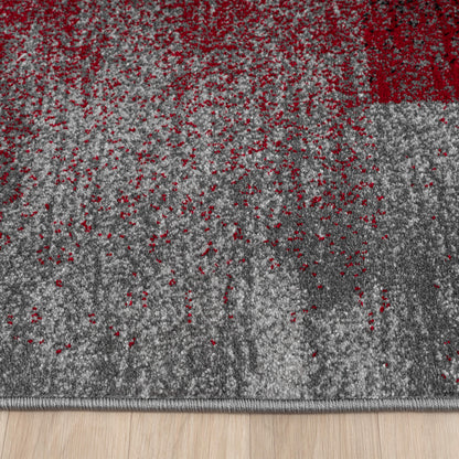 Slate 766 Red Contemporary Rug