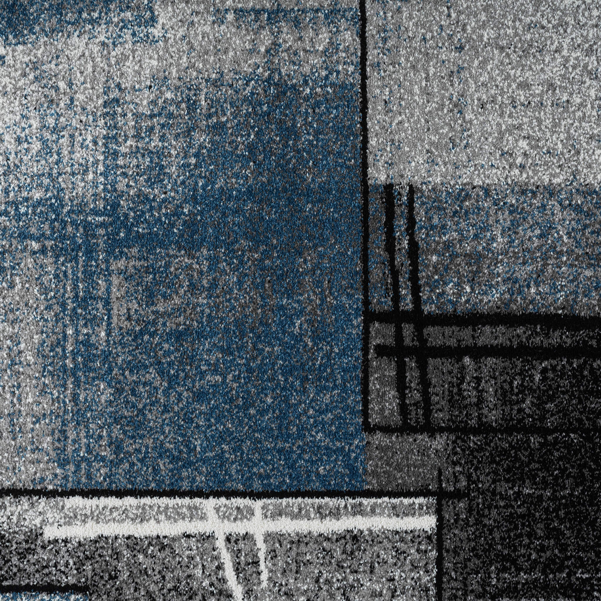Slate 768 Blue Contemporary Rug