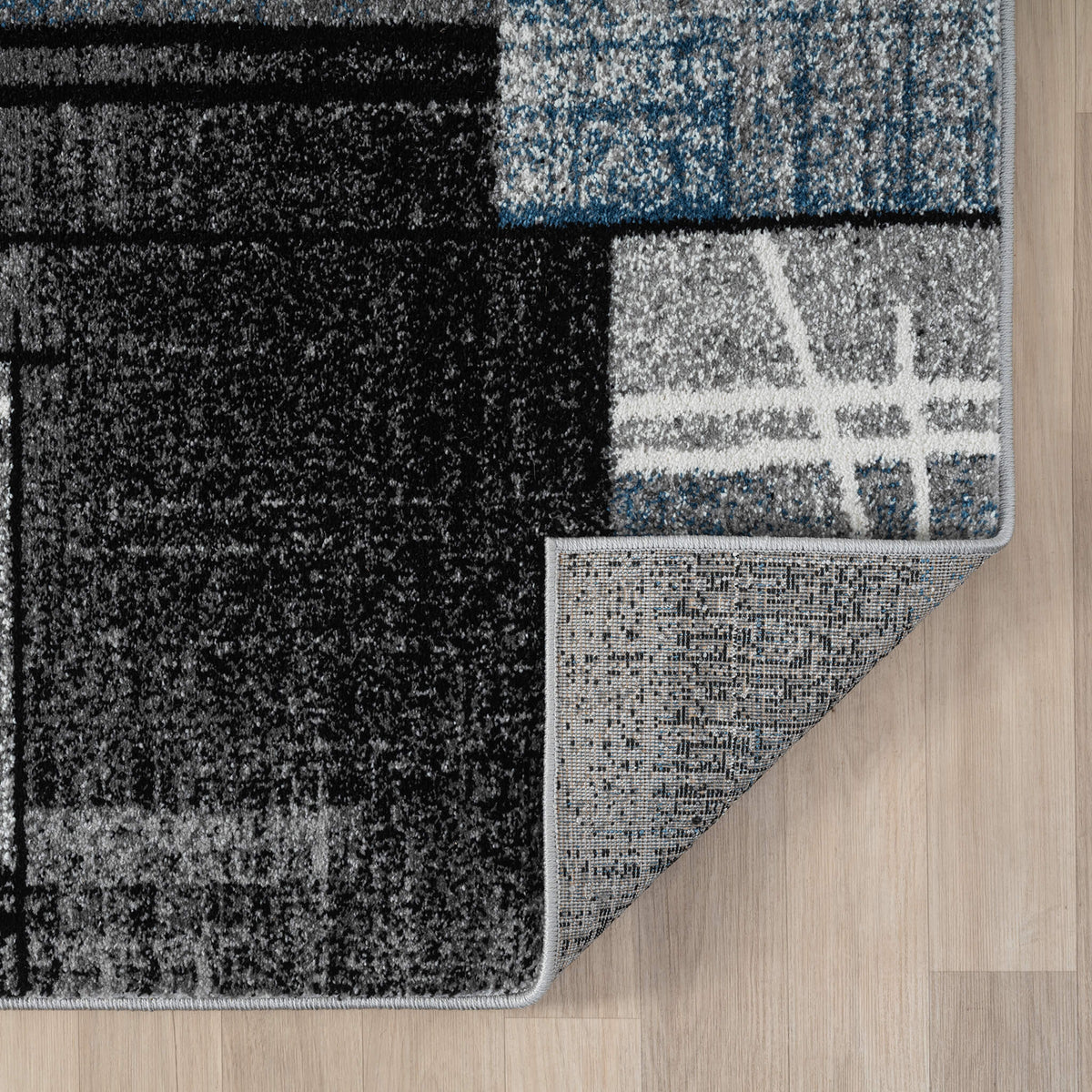 Slate 768 Blue Contemporary Rug