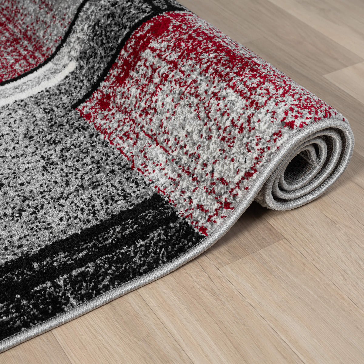 Slate 768 Red Contemporary Rug