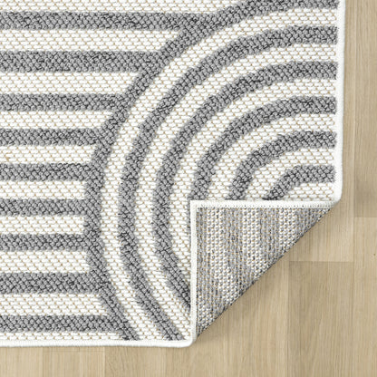 Solace 171 Granite Flatweave Hallway Runner