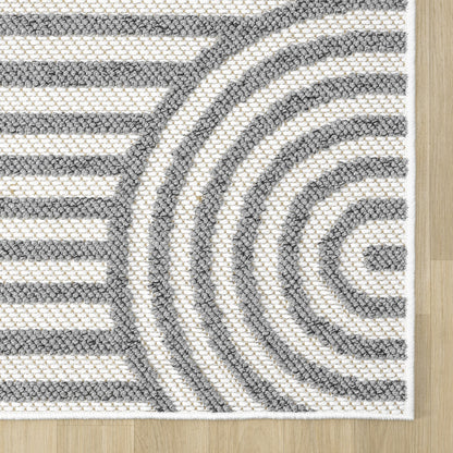 Solace 171 Granite Flatweave Rug