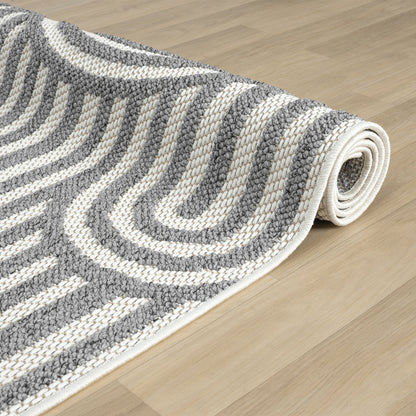 Solace 171 Granite Flatweave Rug
