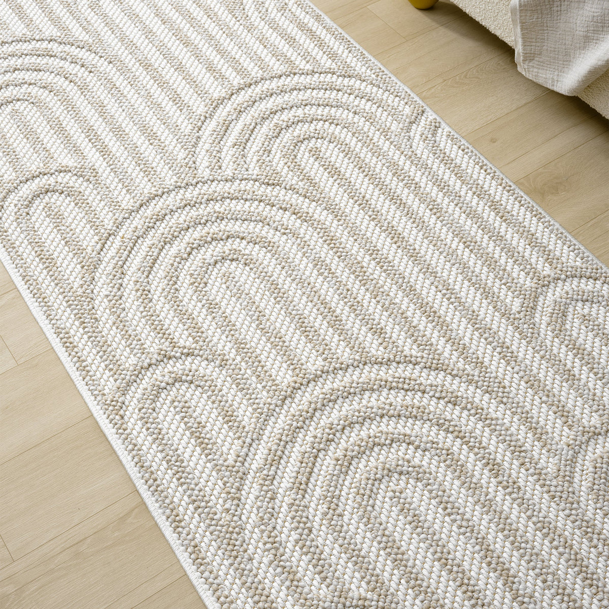Solace 173 Oak Flatweave Hallway Runner