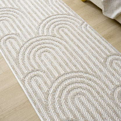 Solace 173 Oak Flatweave Hallway Runner