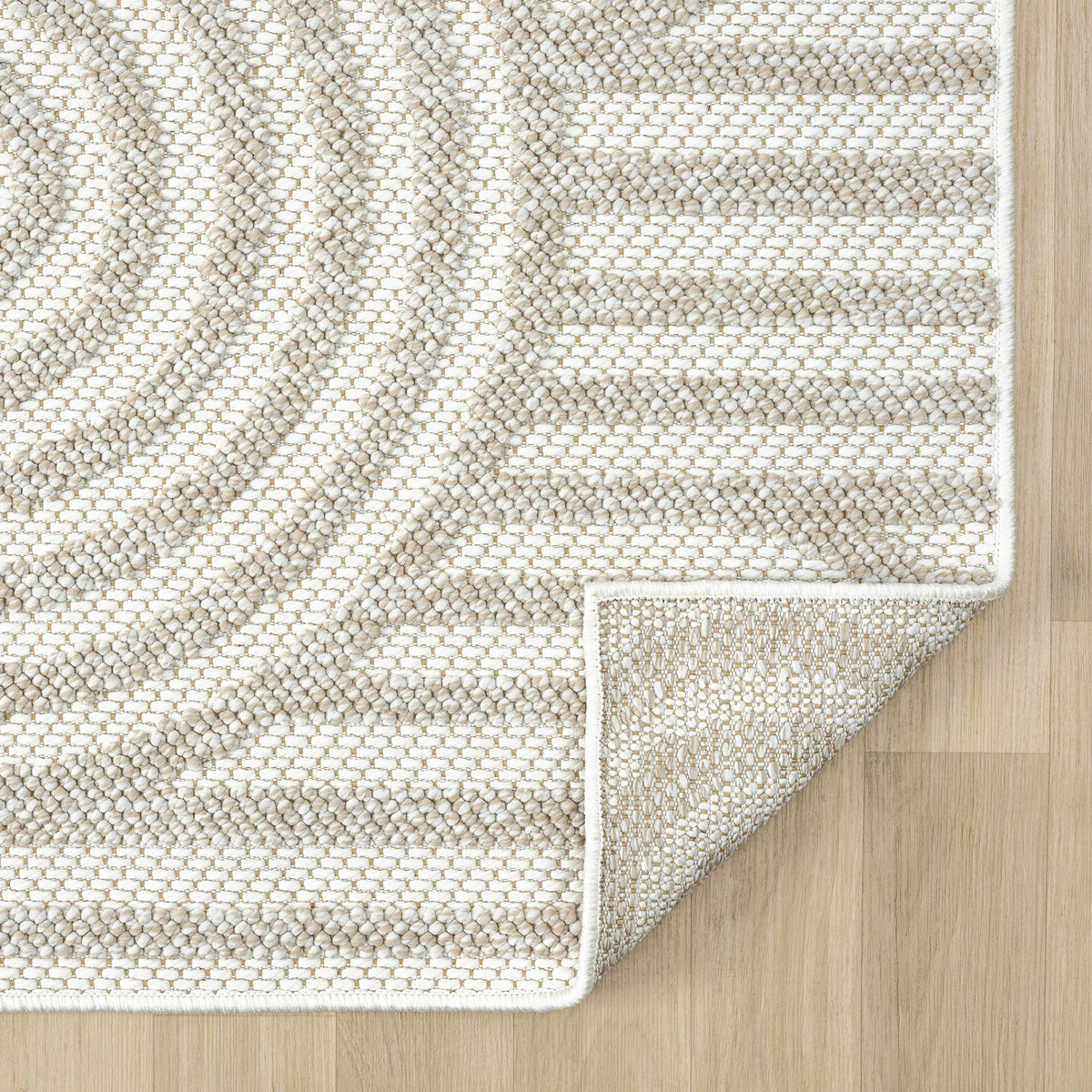 Solace 173 Oak Flatweave Hallway Runner