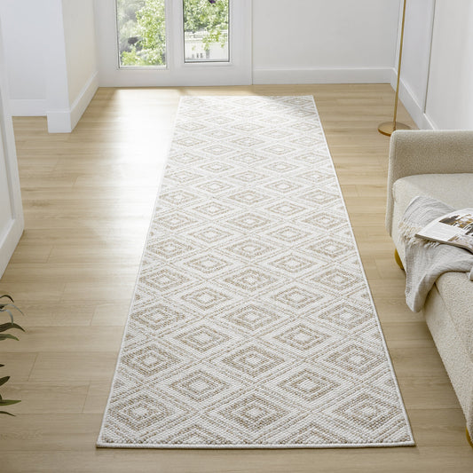 Solace 174 Pebble Flatweave Hallway Runner