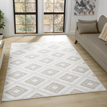 Solace 174 Pebble Flatweave Rug