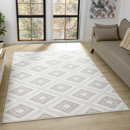 Solace 174 Pebble Flatweave Rug