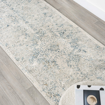 Stella 517 Lt Grey Modern Hallway Runner
