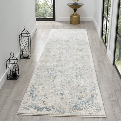 Stella 517 Lt Grey Modern Hallway Runner