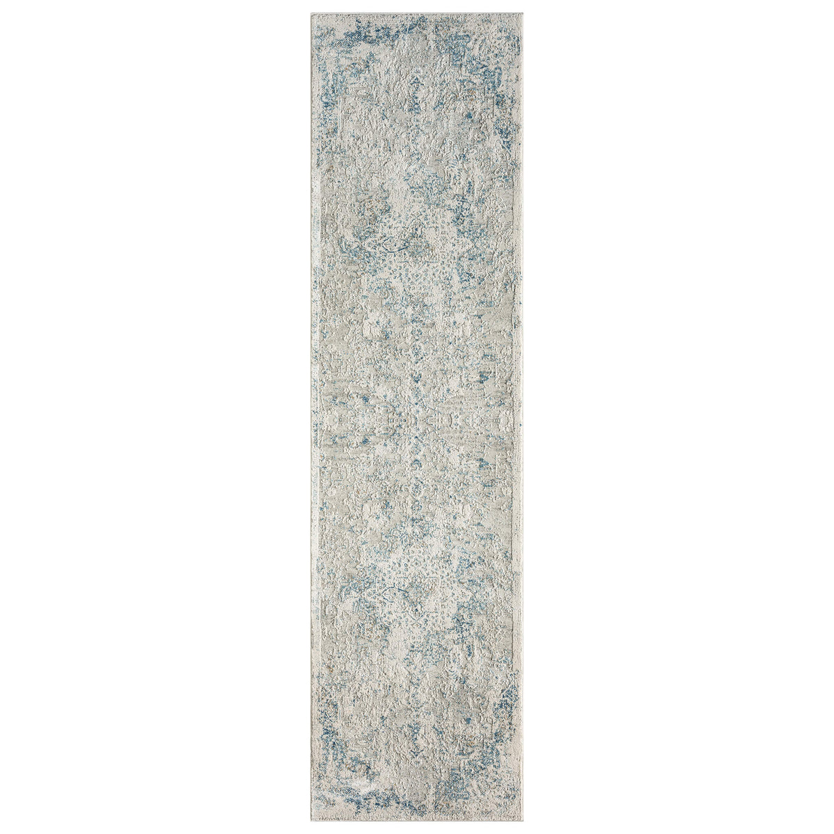 Stella 517 Lt Grey Modern Hallway Runner