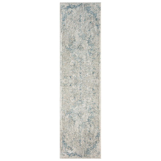 Stella 517 Lt Grey Modern Hallway Runner