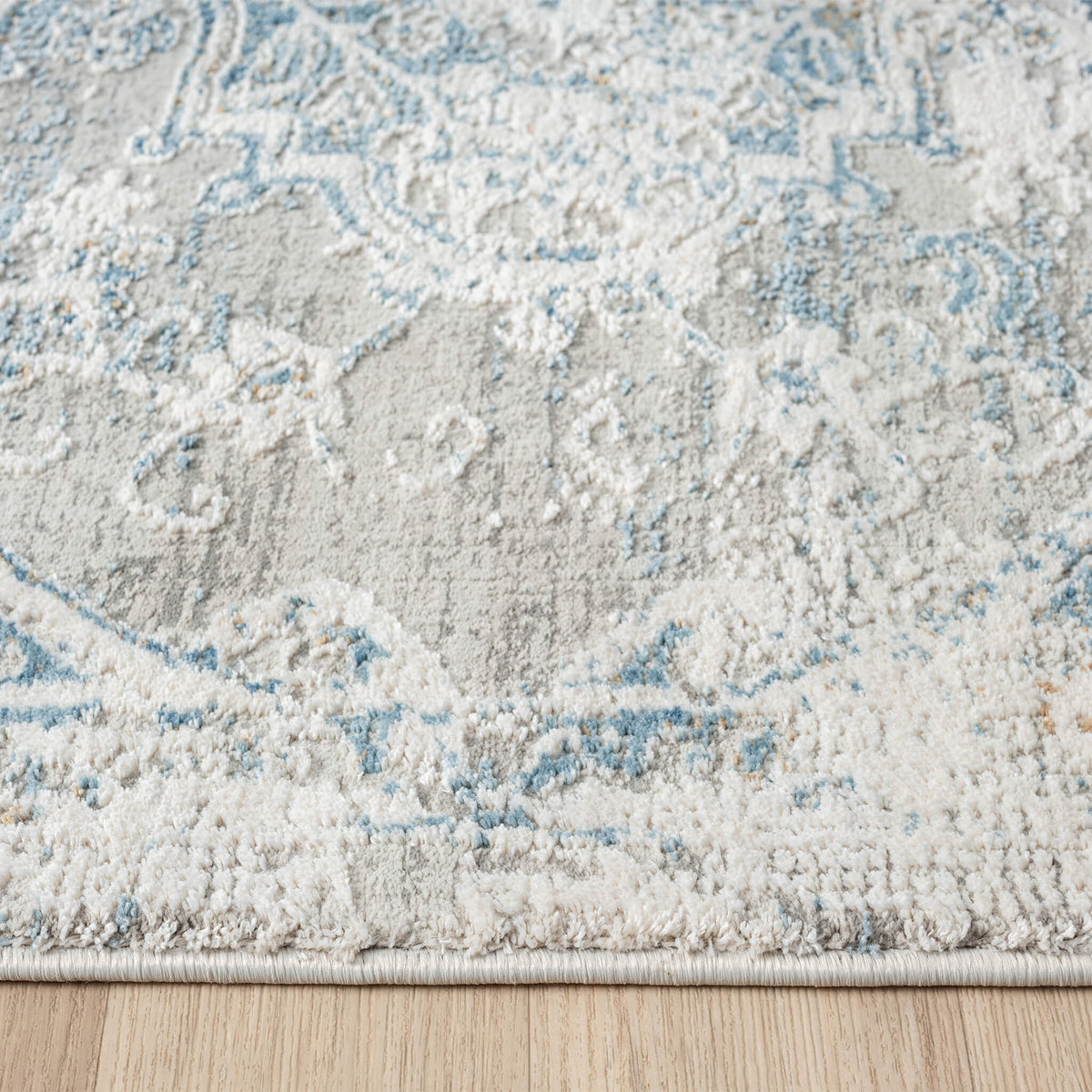 Stella 517 Lt Grey Modern Hallway Runner