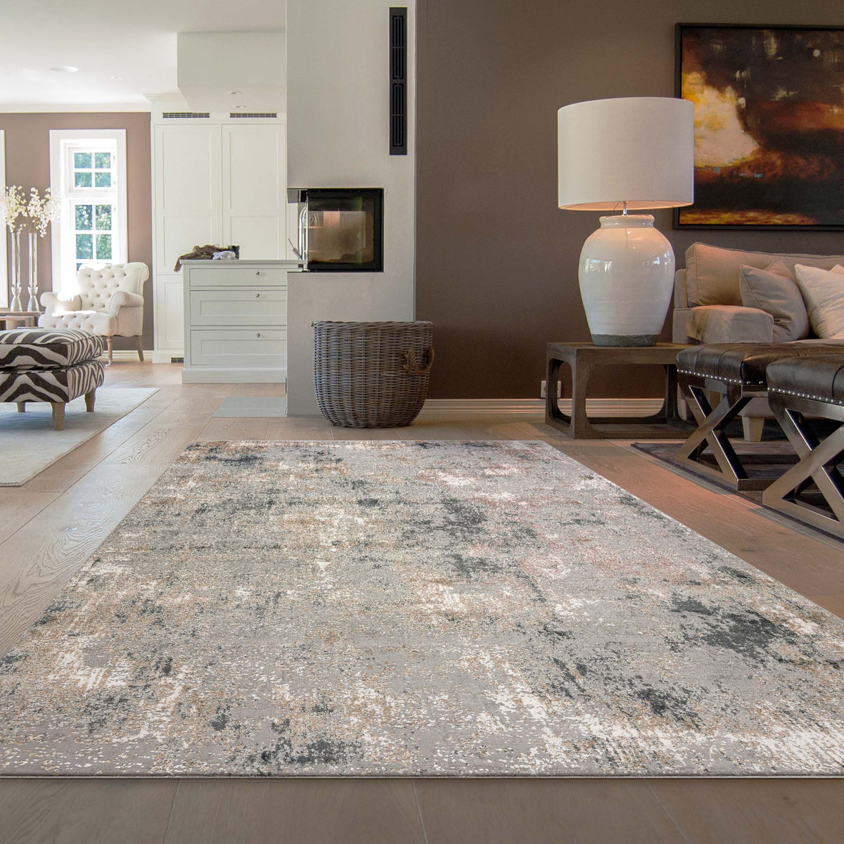 Stella 852 Slate Rug