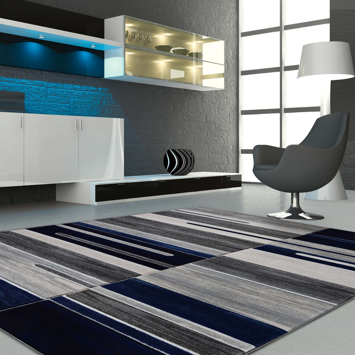 Sungate 2089 Grey Rug