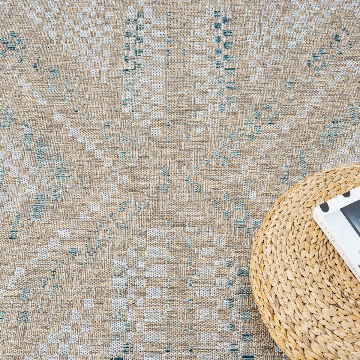 Terrace 550 Ash Indoor Outdoor Modern Rug