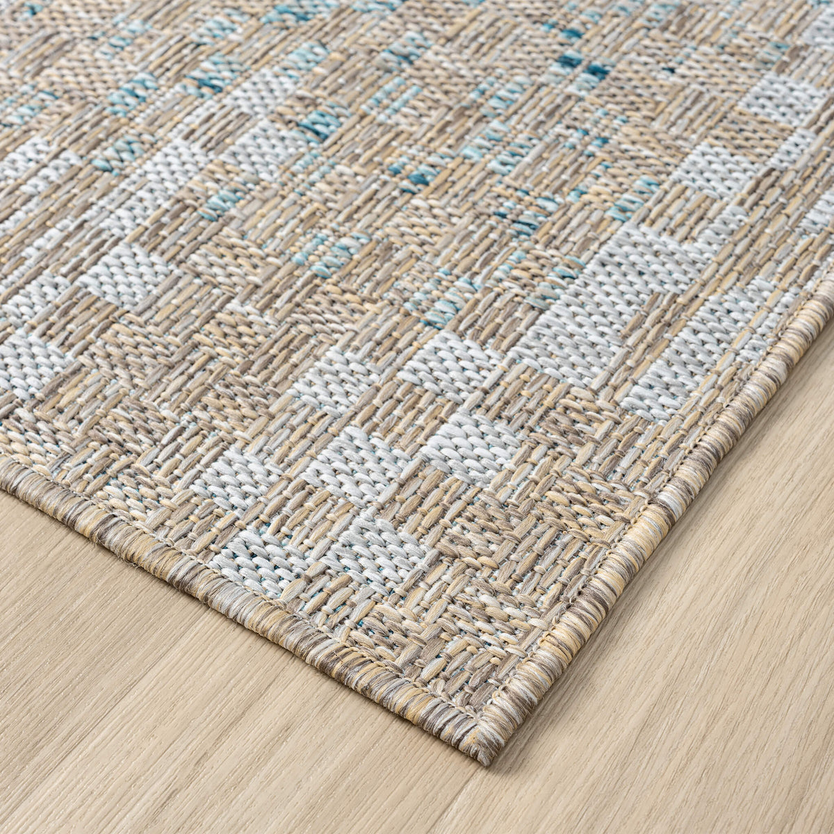 Terrace 550 Ash Indoor Outdoor Modern Rug