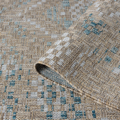 Terrace 550 Ash Indoor Outdoor Modern Rug