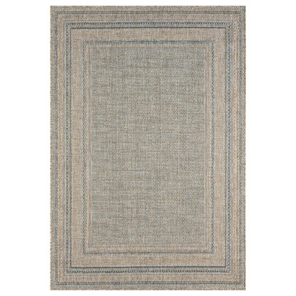 Terrace 553 Olive Indoor Outdoor Modern Rug