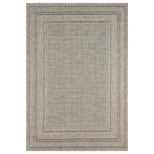 Terrace 553 Olive Indoor Outdoor Modern Rug