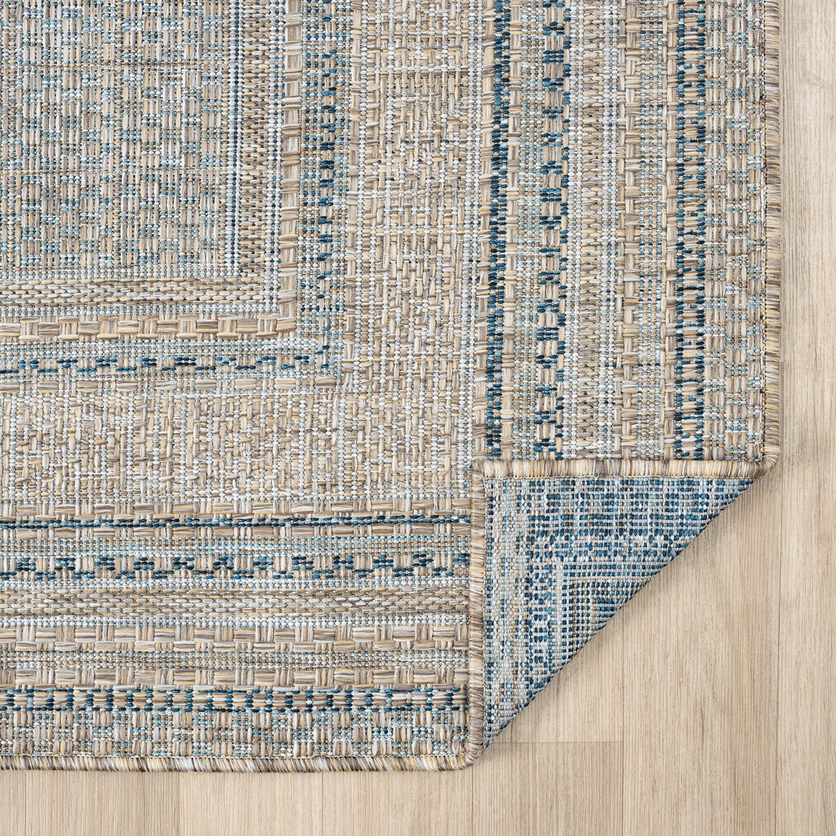 Terrace 553 Olive Indoor Outdoor Modern Rug