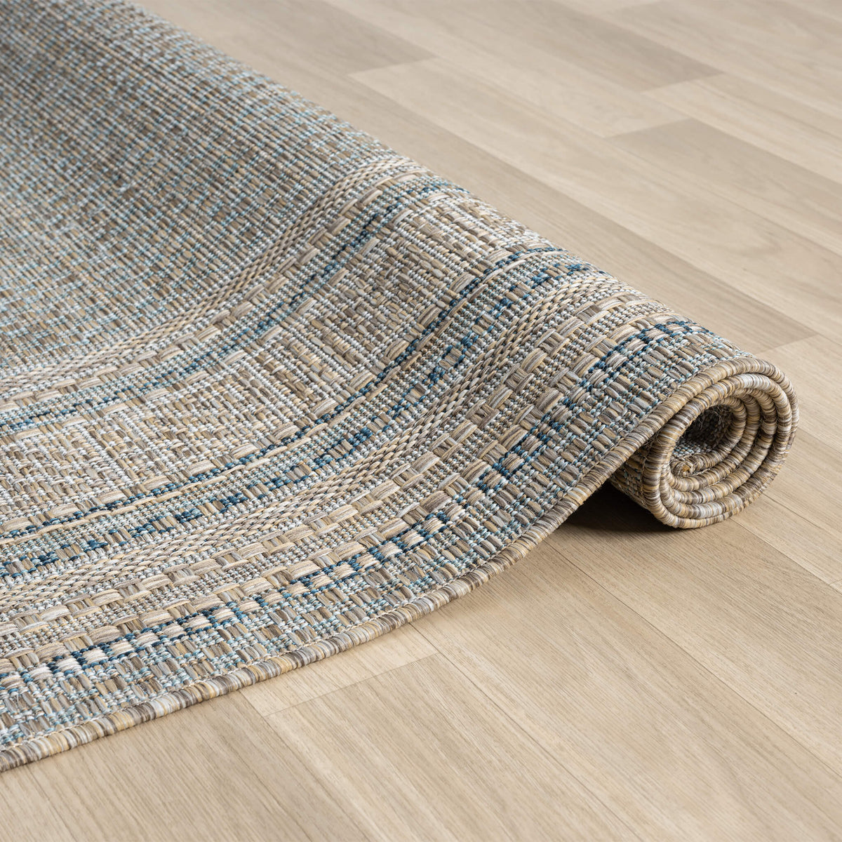 Terrace 553 Olive Indoor Outdoor Modern Rug