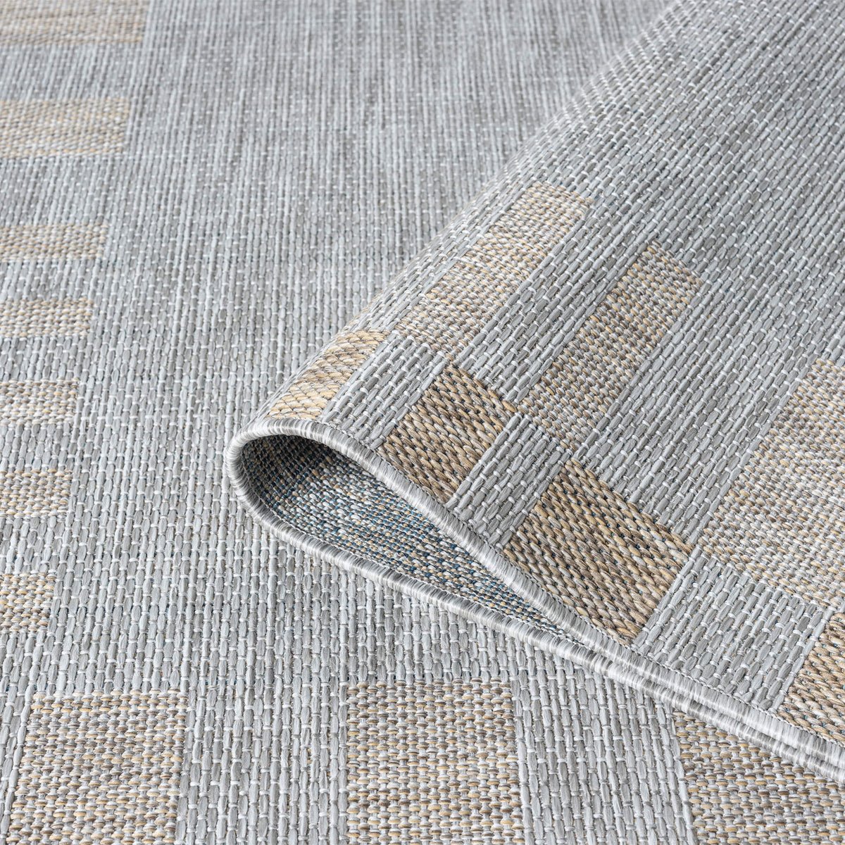 Terrace 557 Slate Indoor Outdoor Modern Rug