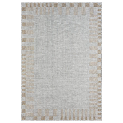 Terrace 557 Slate Indoor Outdoor Modern Rug