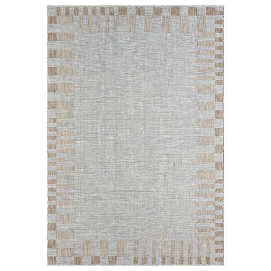 Terrace 557 Slate Indoor Outdoor Modern Rug