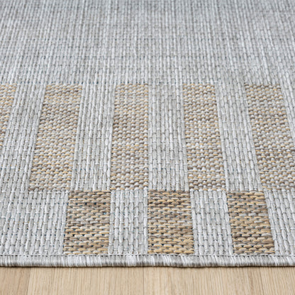 Terrace 557 Slate Indoor Outdoor Modern Rug