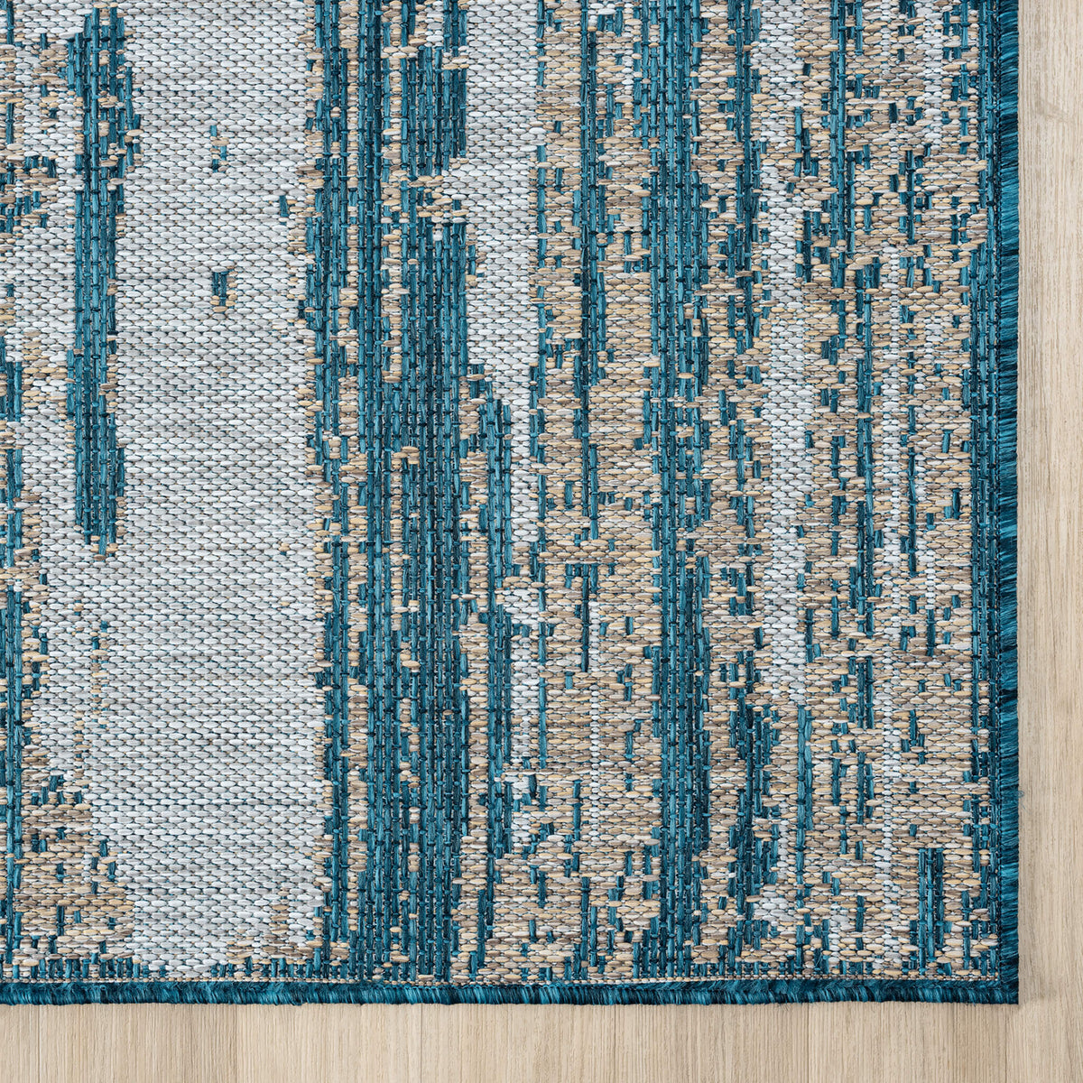Terrace 559 Indigo Indoor Outdoor Modern Rug