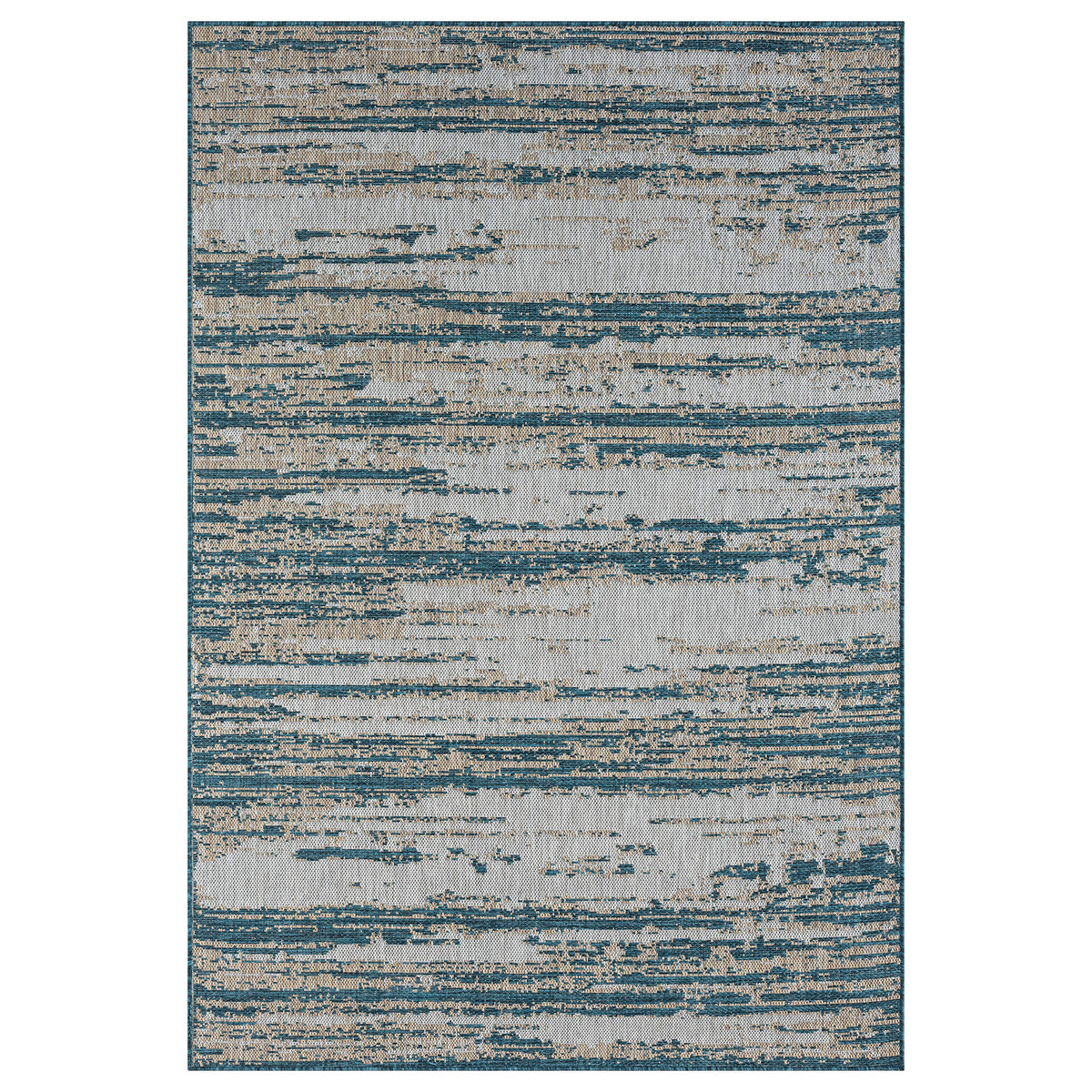 Terrace 559 Indigo Indoor Outdoor Modern Rug