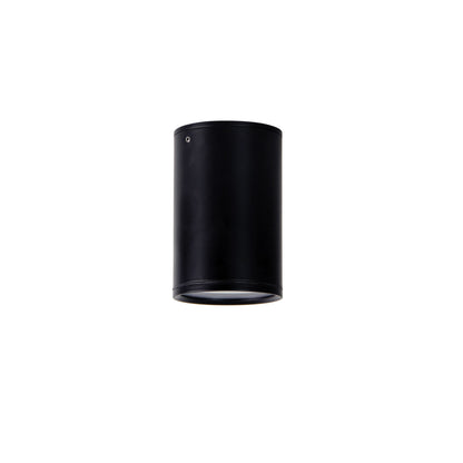 9W Tricolour LED Surface Mount Canister - Entas Black