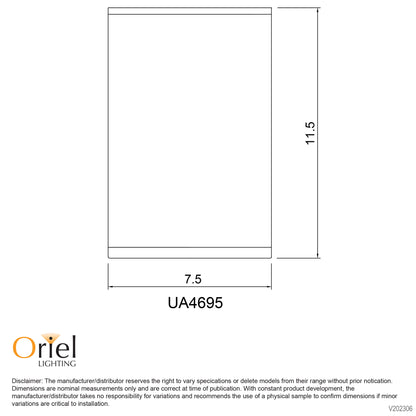 9W Tricolour LED Surface Mount Canister - Entas White