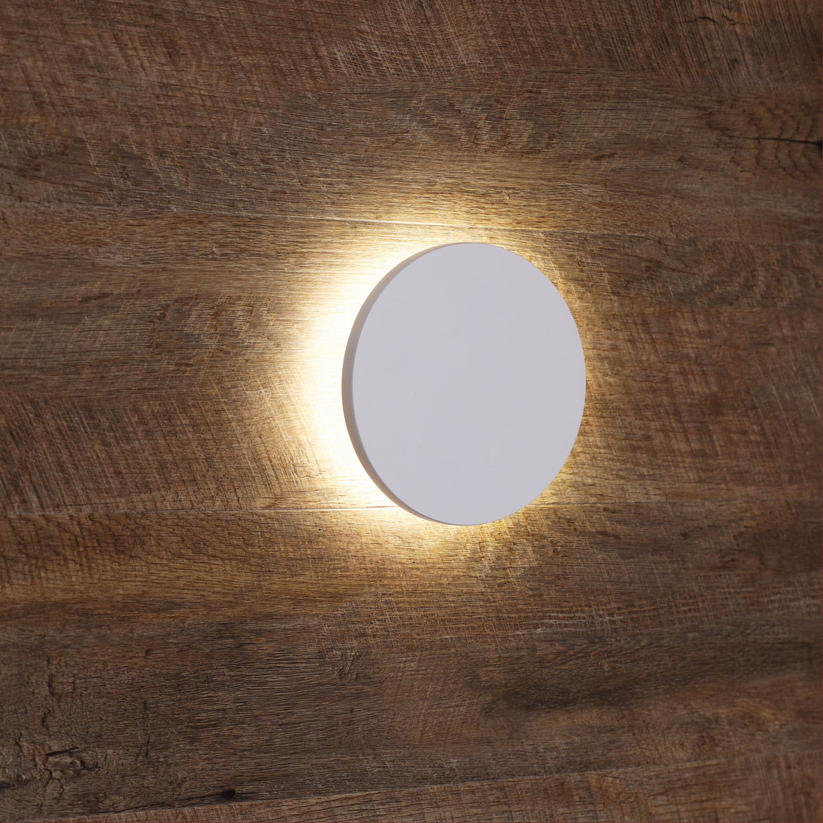 IP65 Wall Mounted Disk Light - Circo.15 White