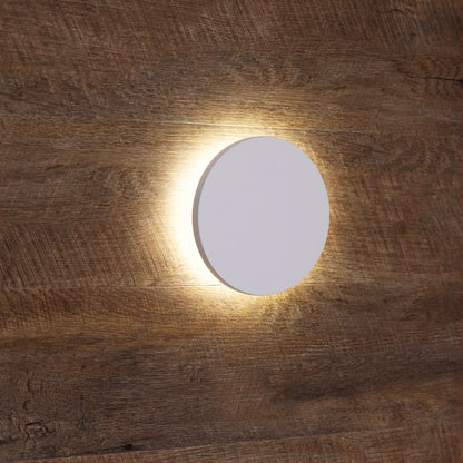 IP65 Wall Mounted Disk Light - Circo.15 White