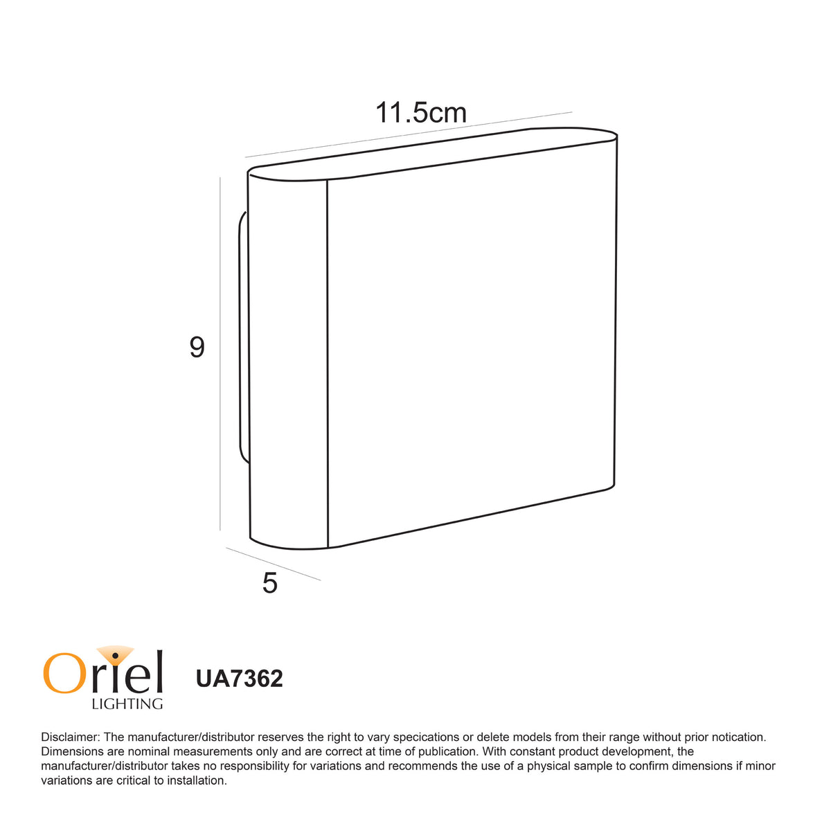Up/down LED Wall Washer - Wash 2X3 White