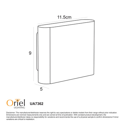 Up/down LED Wall Washer - Wash 2X3 White