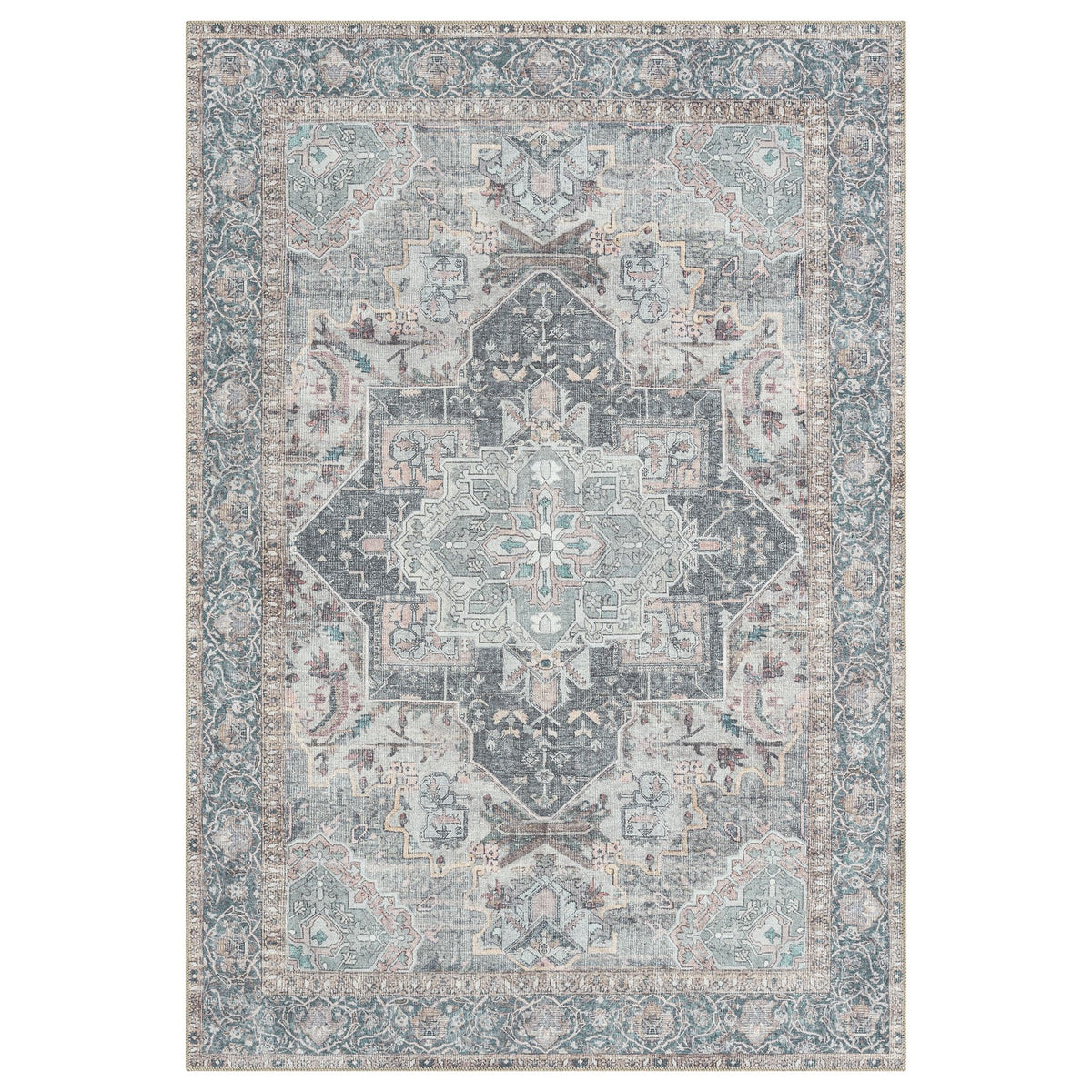 Vintage 743 Slate Rug
