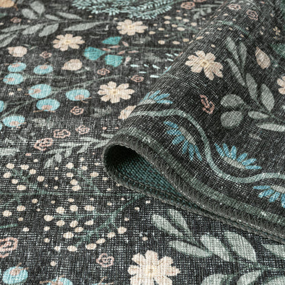 Vintage 747 Charcoal Rug