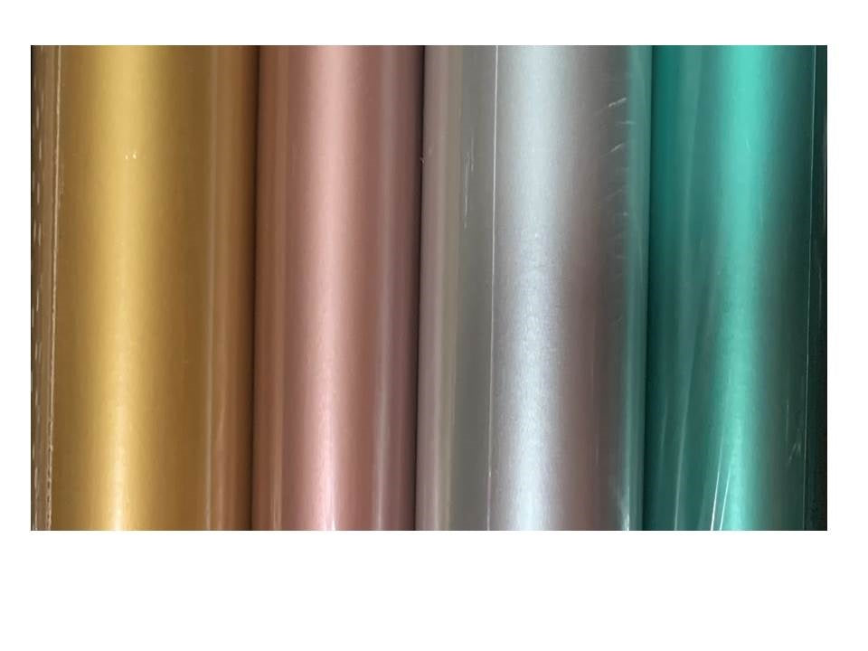 bulk 50 Metallic Gift Wrap 3.5cm Core 200cm