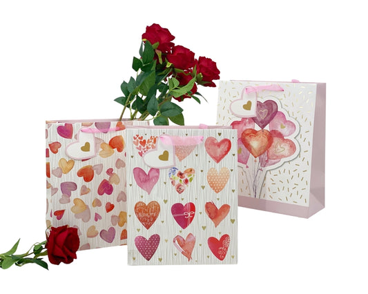 bulk 24 Xlarge I Love You Gift Bag 42cm
